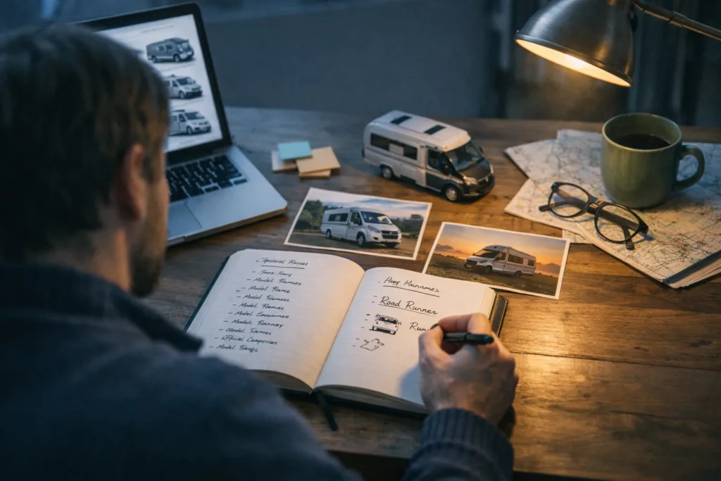 La variété des noms de camping-cars : entre modèles de constructeurs et surnoms affectifs des utilisateurs