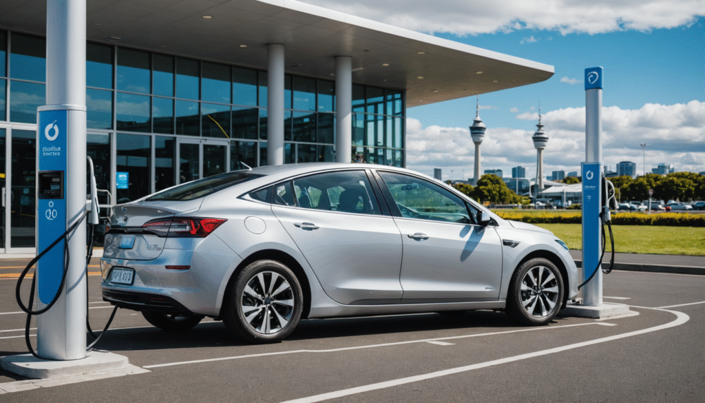 Voitures électriques et mobilité à Auckland