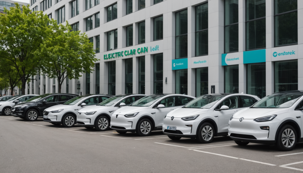 Louer une voiture électrique et cartes de recharge